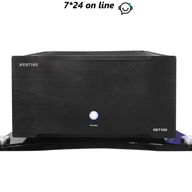 Wentins HD7350 7 قنوات 350 وات (كل قناة) مضخم طاقة المسرح المنزلي AV