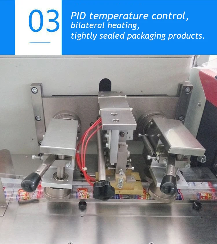 Multifunctionele horizontale verpakkingsmachine voor verse groente en fruit met sluitmachine