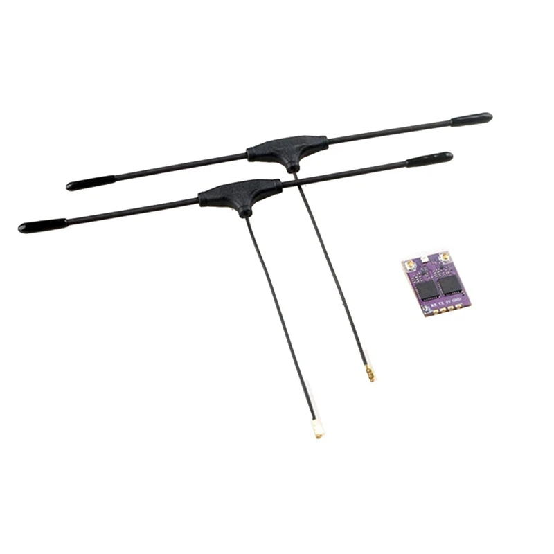 ES900 DUAL RX ELRS Diversity Receiver 915Mhz Electronic Accessories Purple For FPV Long Range Drone RC Airplane