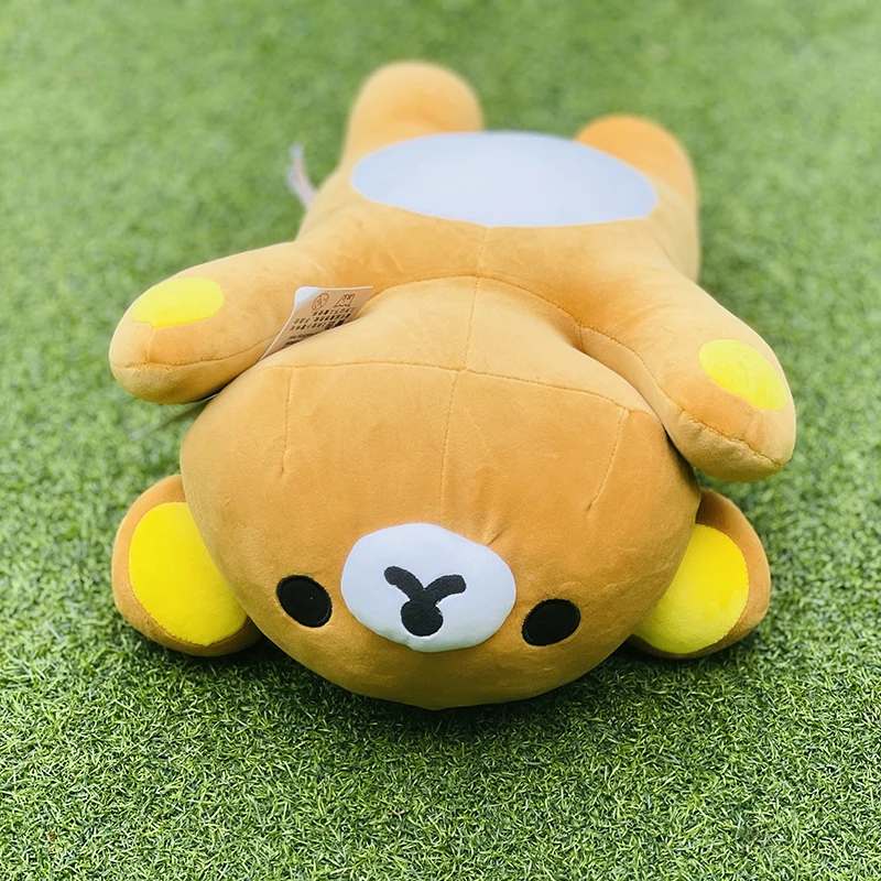 52cm Rilakkuma Plush Teddy Bear Stuffed Doll Kawaii Bear Room Decor Plushies Lovely Animal Toys Hobbies Xmas Gift For Kids