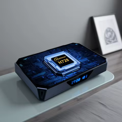 X96Q PRO+ TV Box Android 14 Allwinner H728 Smart Box 1000M LAN BT5 Wifi6 2.4G/5G Support 8K Media Player Set Top Box 4GB 64GB