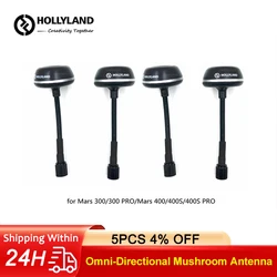 Hollyland Omni-Directional Mushroom Antenna for Mars 300 Pro Mars 400S Mars 400S Pro Wireless Video Transmission System