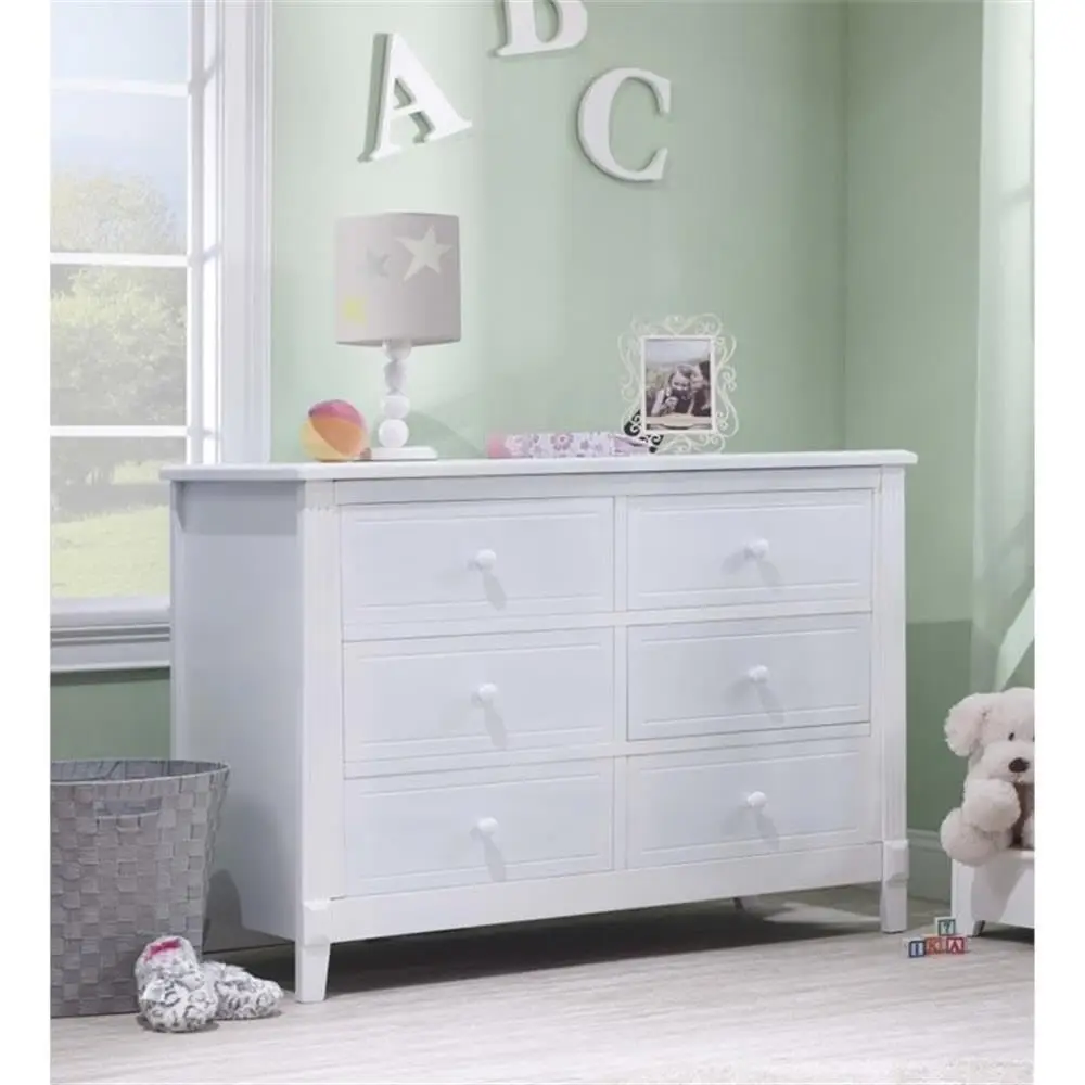 เฟอร์นิเจอร์ Berkley Baby Dresser – โต๊ะเครื่องแป้งสําหรับสถานรับเลี้ยงเด็ก เฟอร์นิเจอร์ห้องนอนเด็ก ลิ้นชักโต๊ะเครื่องแป้ง โต๊ะข้างเตียงสําหรับเด็ก Ro