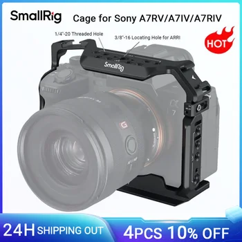 SmallRig A7m4 A7 IV フルデジタル一眼レフカメラケージ Sony Alpha a7iv A7 IV / Alpha 7S III アドバンスケージキット L ブラケットベースプレート -3667B