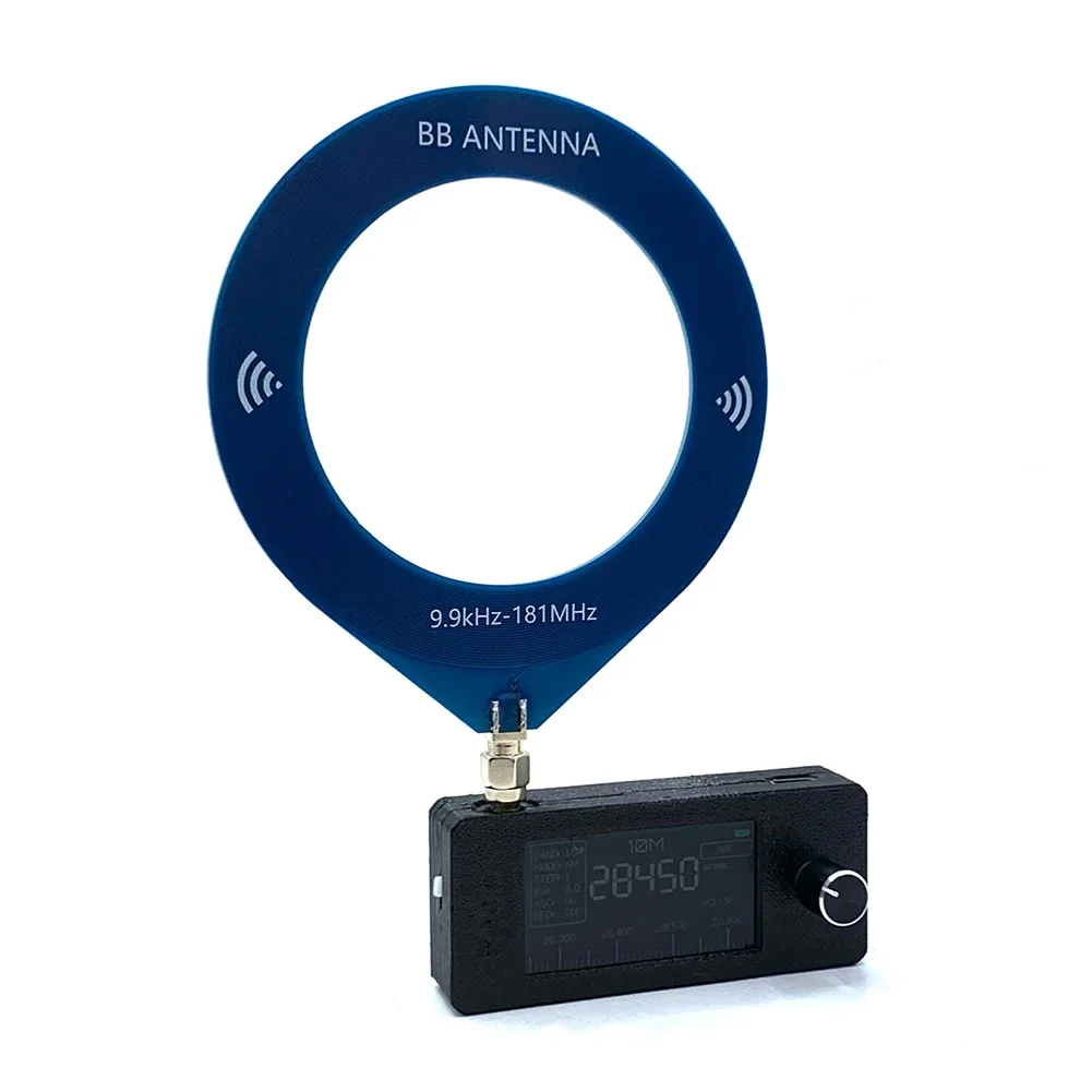 

Best For Camping SI4732 Radio Full Band Broadcasting Receiver Loop Antenna Mini Radio TYPE-C Charging 1.9-inch IPS Screen