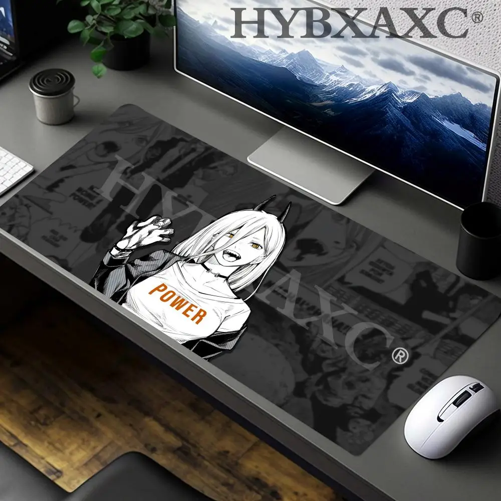 

HYBXAXC Anime C-Chainsaw M-Man Large Mouse Pad Laptop Non-slip Keyboard Carpet Office Gaming Accessories Kawaii Makima Table