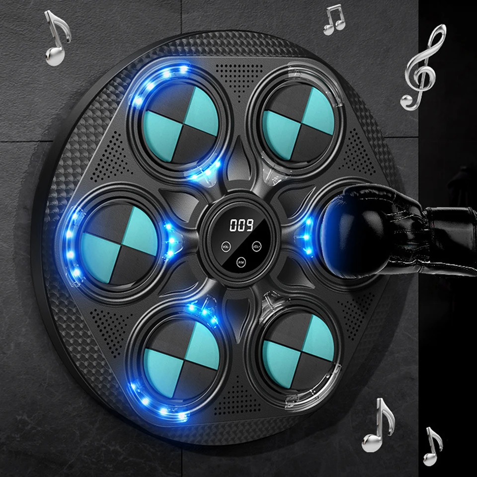 Machine de Boxe Musicale - PIMPIMSKY - Murale - Bluetooth - Gants Inclus - 1200mAh - Sport Machine de Boxe Musicale - PIMPIMSKY - Murale - Bluetooth - Gants Inclus - 1200mAh - Sport