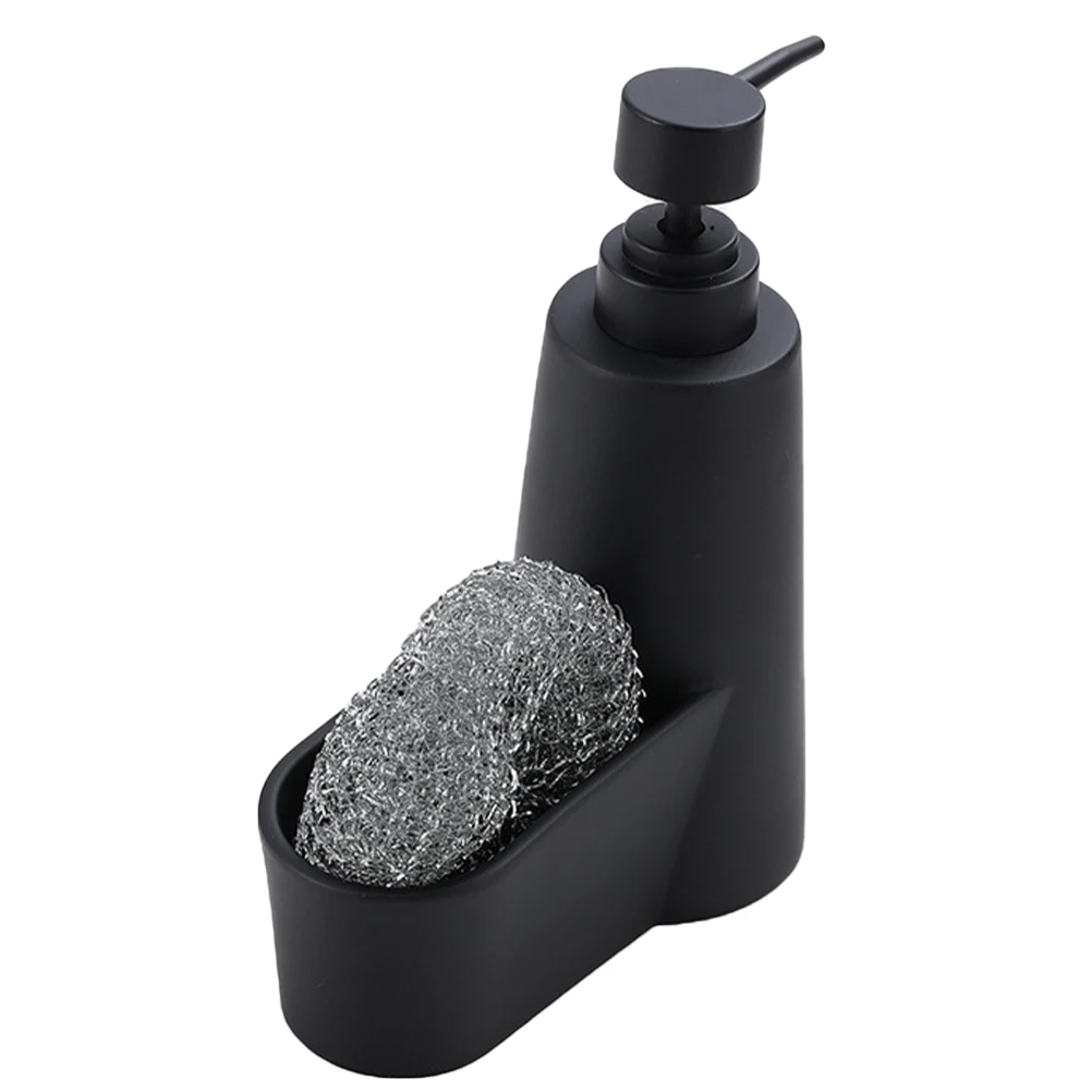 

Soap Dispenser Bottle Resin ABS Stainless Steel Kitchen Sink Sponge Kitchen Soap Dispenser With Sponge Holder Holder Large
