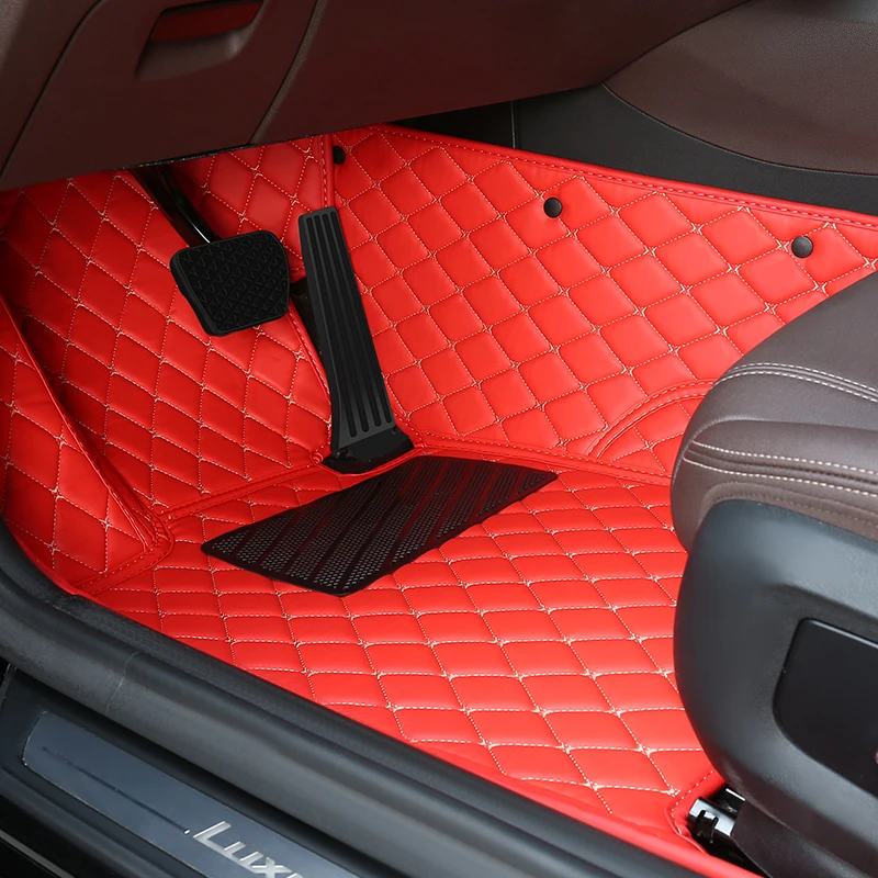 

3D Custom Leather Diamond Car Foor Mat For Fiat All Medels500 500L 2007-2014 Punto Bravo Viaggio Freemoauto TipoAuto Accessories