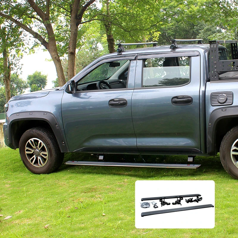 Solid Automatic Aluminum Alloy Power Side Step Running Boards