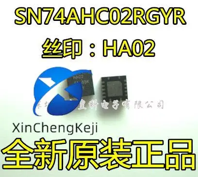 

30 шт. Оригинальный Новый SN74AHC02RGYR Шелковый экран HA02 QFN14