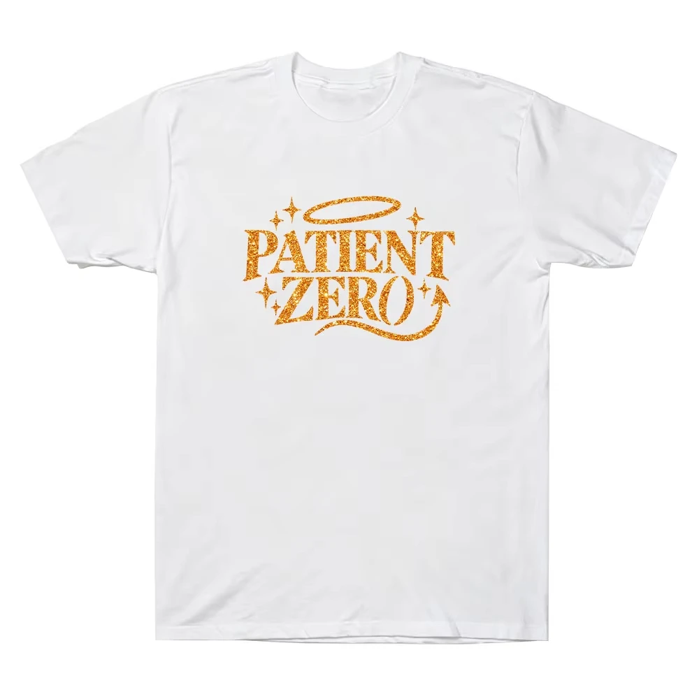 Y2k Vintage T Shirts Patient Zero Song Lyrics Showgirl Encore T Shirt O-neck Print Short Sleeve Casual Oversized Clothing Unisex