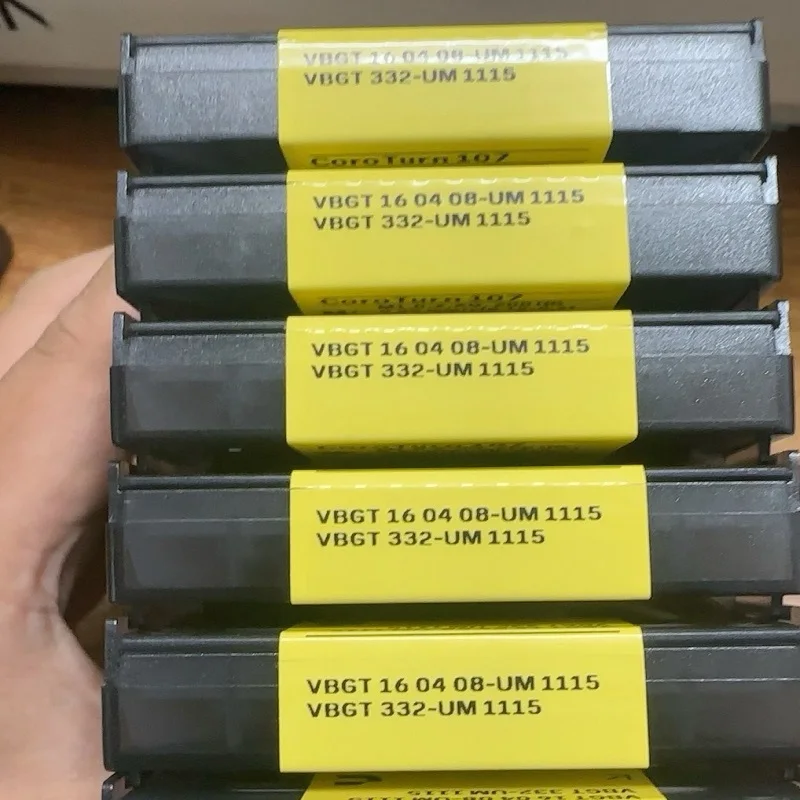 

Hard alloy cutting blades VBGT160408-UM 1115 10PCS