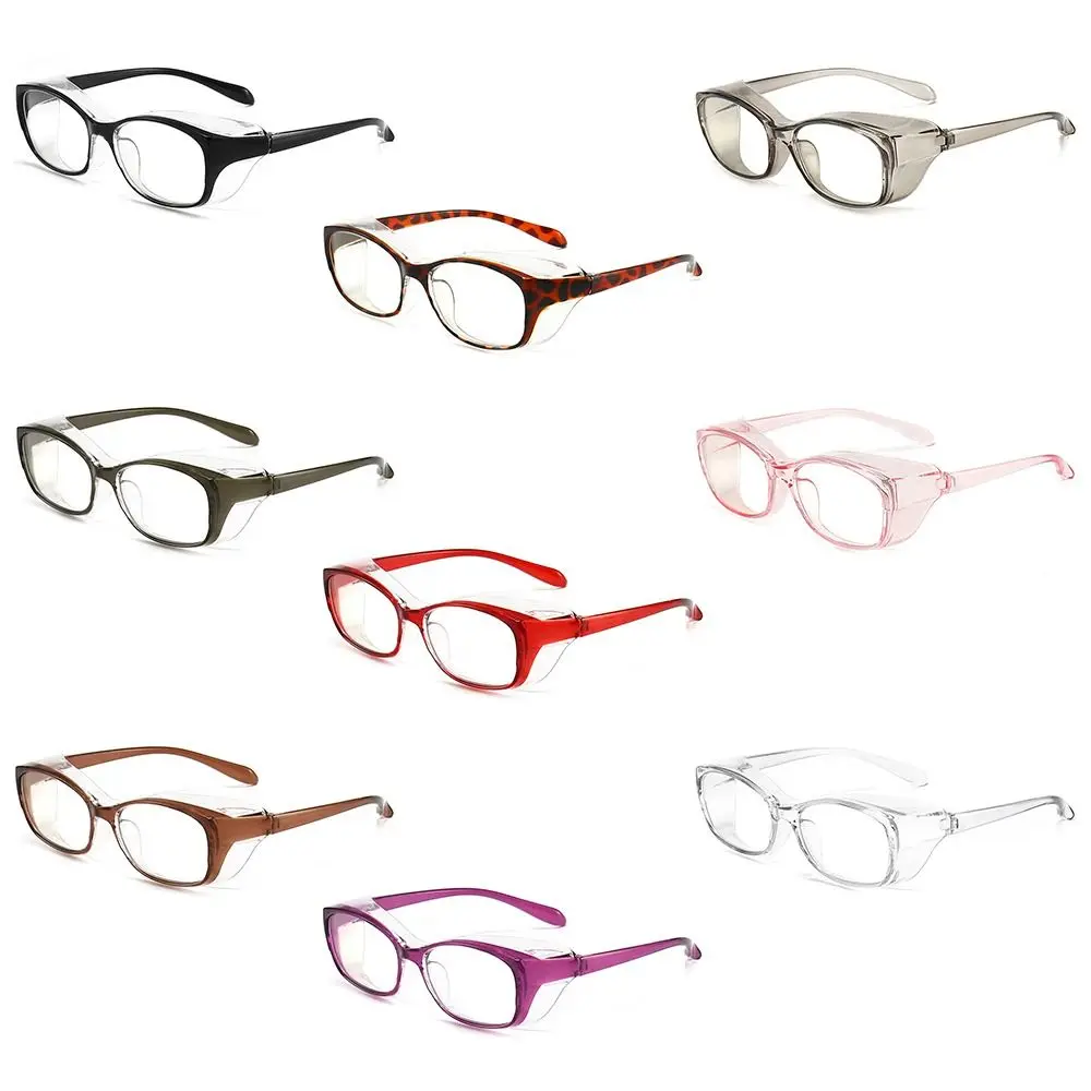 Effectively Resist Polarized Light Discoloration Safety Glasses Anti-glare Anti-saliva Dust-proof Blue Light Glasses UV400