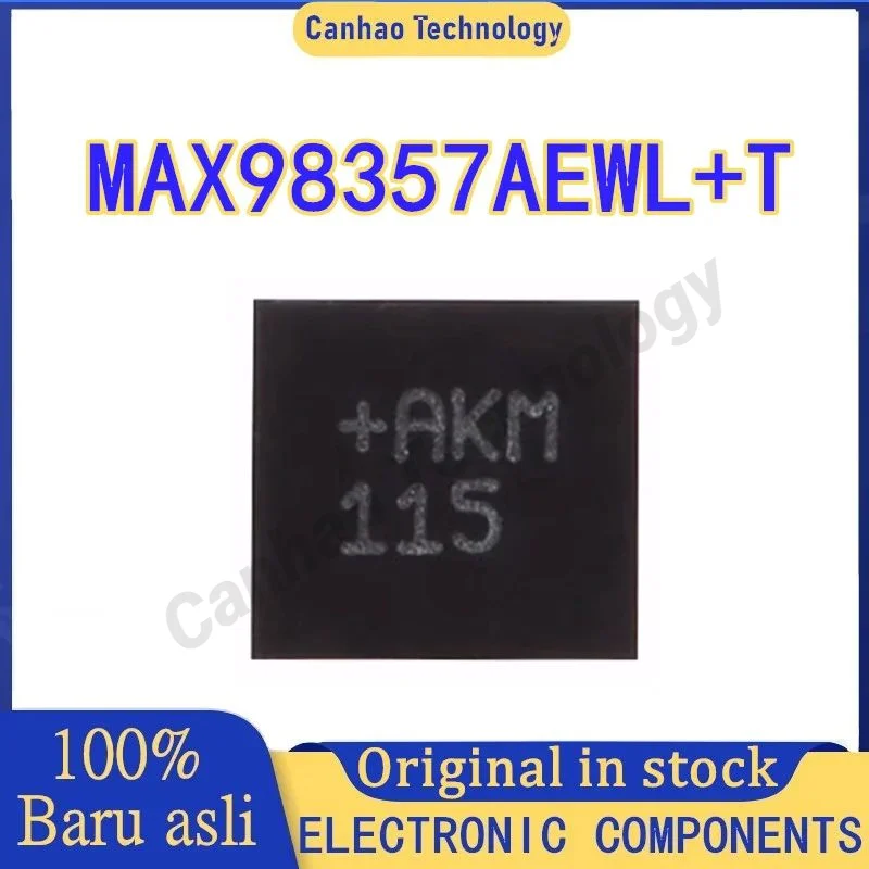 

10PCS 100% New MAX98357AEWL+T MAX98357AEWL MAX98357A MAX98357 AKM BGA Chipset