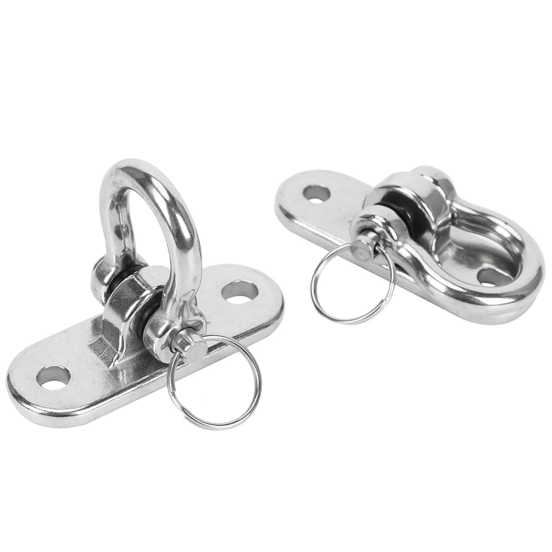 ABRE-Stainless Steel 304 Heavy Duty Swing Hangers Swing Sets 250Kg Capacity For Swing And Yoga Hammock Chair Sandbag