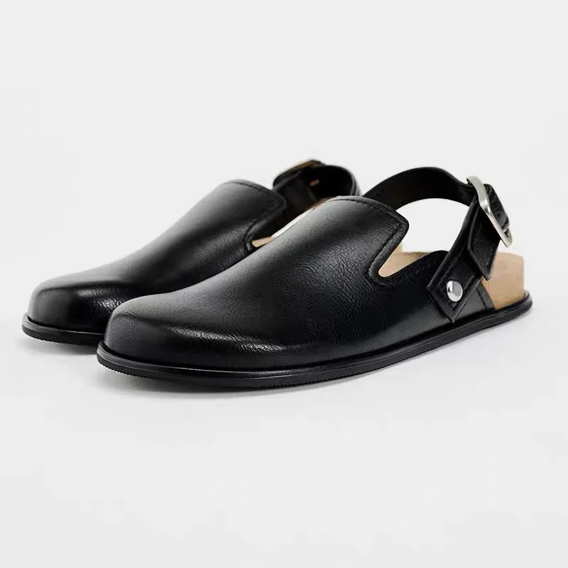 

French Half Slippers Women Summer Fashion Mules Slippers Ladies Casual Outdoor Soft Sole Shallow Mouth Flats Slippers Women