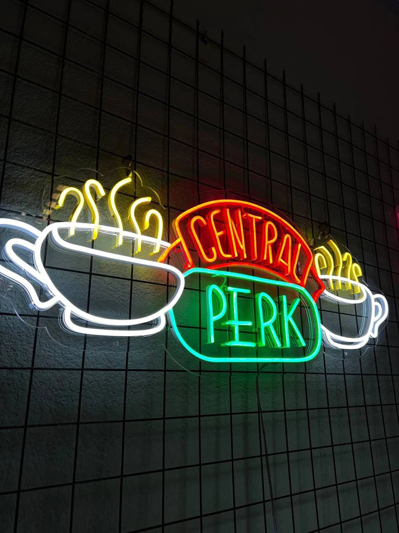 

Central Perk Neon Sign Friends Custom Sign Central Perk Friends Led Light Sign Bedroom Decoration Bar Neon Sign Wall Decor