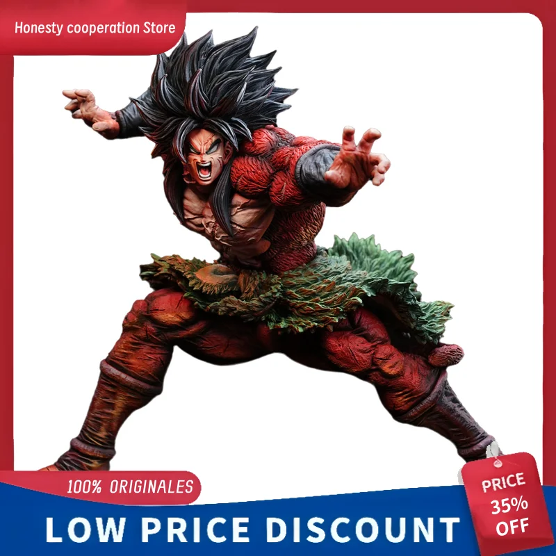 

New 28cm Anime Figures Dragon Ball Super Saiyan 4 Broli Figures Pvc Statue Collection Model Desk Decoratio Birthday Gifts Toys