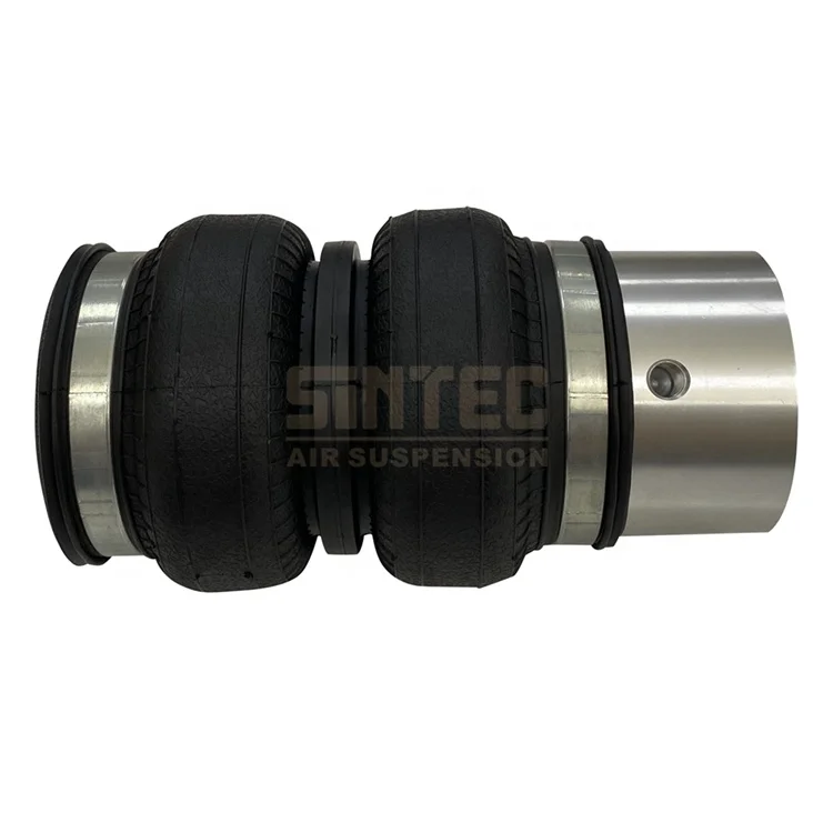 2S105P01 Universal Double Convoluted Rubber Air Ride Lift Bellow Shock Suspension Spring Bag - Image 5