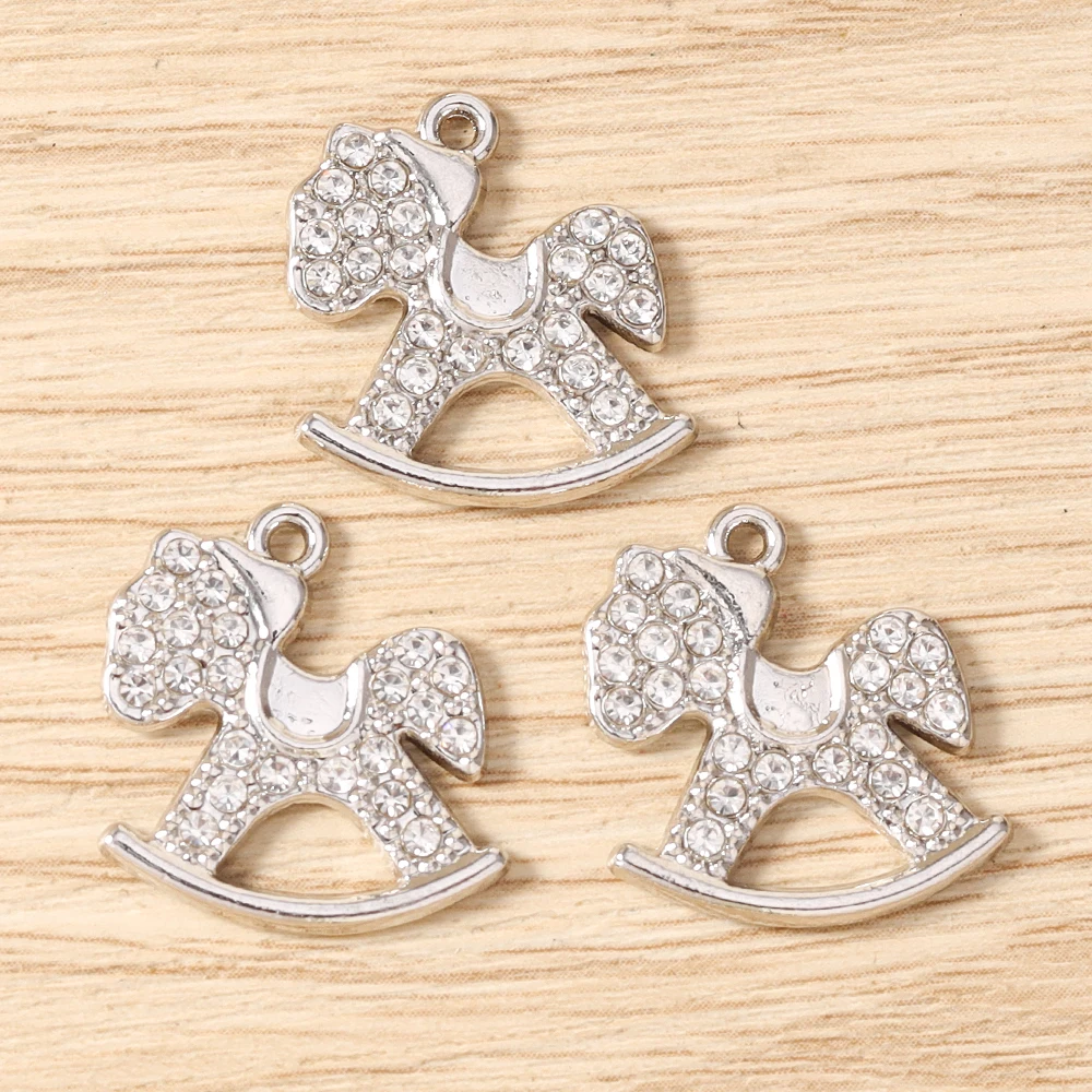 Tusember 10 Stück 10*23mm Kristall-Muschel-Anhänger für Schmuckherstellung DIY Halskette Ohrringe Armband Handgemachtes Zubehör – Detail 17