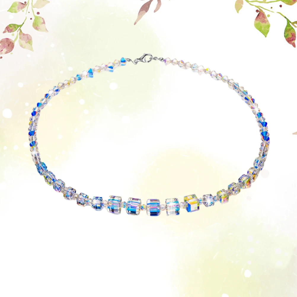 

Fashion Crystal Necklace For Women Elegant Clavicle Chain Neck Jewelry Decoration Party Prom Beach Vacation Bachelorette Night