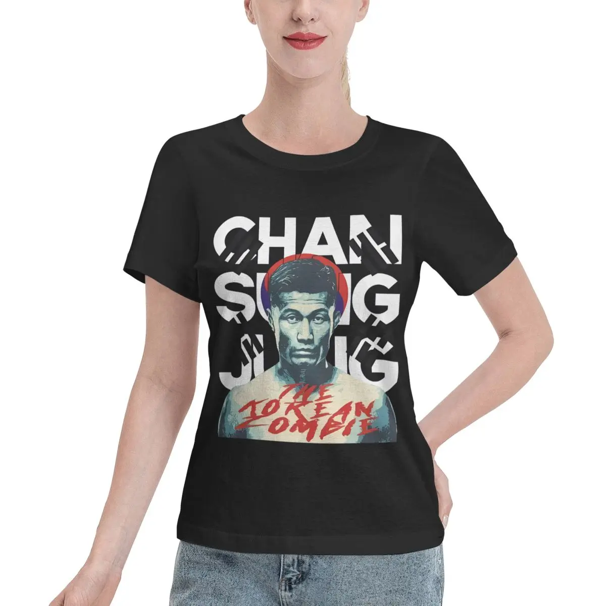 Ootd Favorite Novelty The Korean Zombie Women's T-shirt Aesthetic Outfit 100% Cotton T Shirt