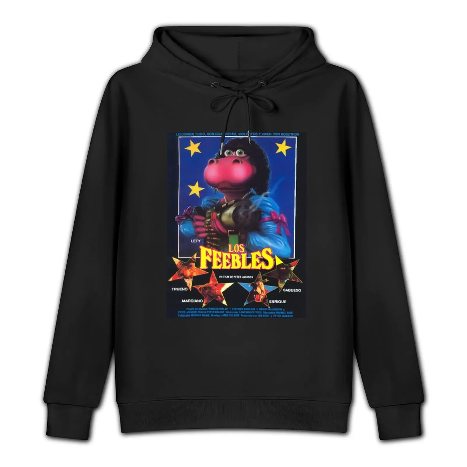 Meet The Feebles Poster Pullover Hoodie clothes for men streetwear men anime clothing men's hoodies