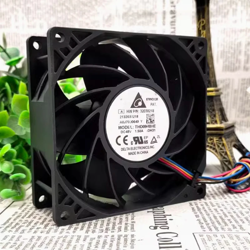 THD0948HE 9038 Ventola server DC 48V 1,50A 9CM Huawei con elevata capacità d'aria