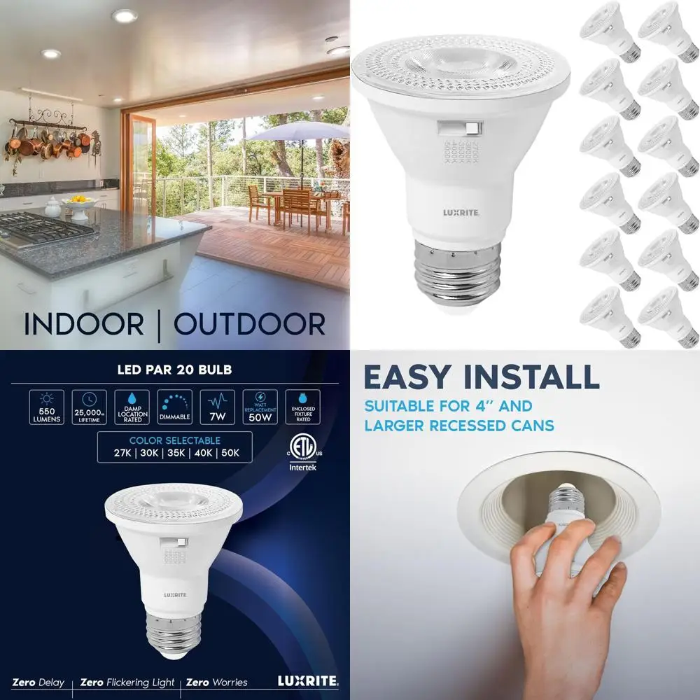 7W Dimmable Led Flo…