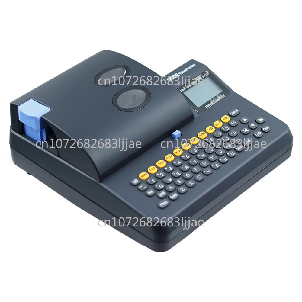 Máquina de número de línea estándar S900E, máquina de codificación de tubo de número de impresora, máquina de marcado de etiquetas de manga S800E