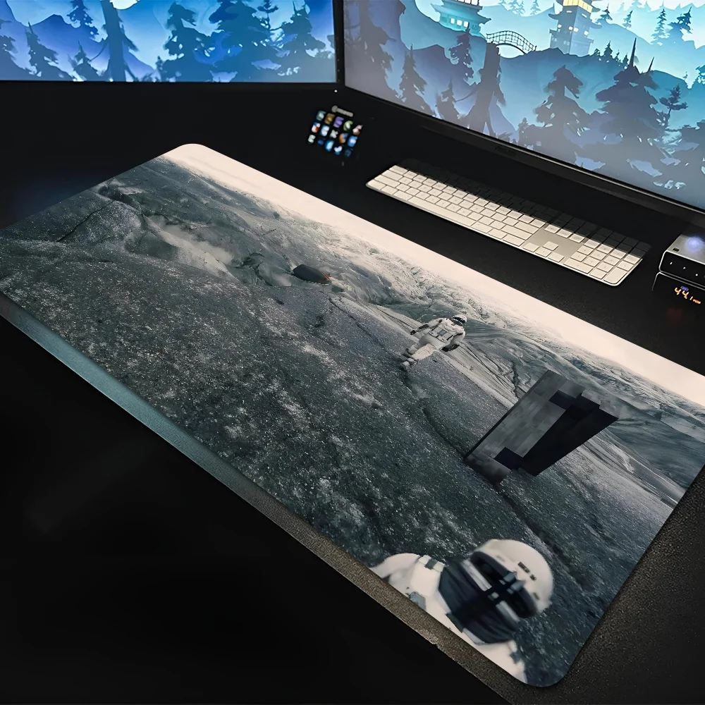 

1pc hot Movie Interstellar Non-slip Mouse Pad Suitable For Office Computers Laptops E-sports Game Desk Mats XXL Keyboard