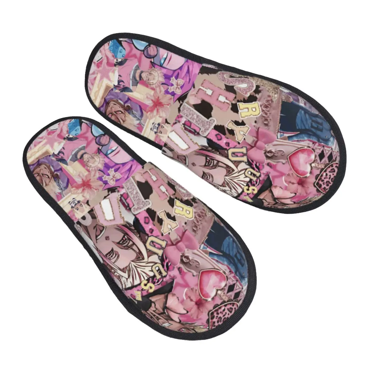 Ryusei Shidou Anime Indoor Slippers with Memory Foam Slipper Gift for Women Men House Shoes with Anti-Skid Sole