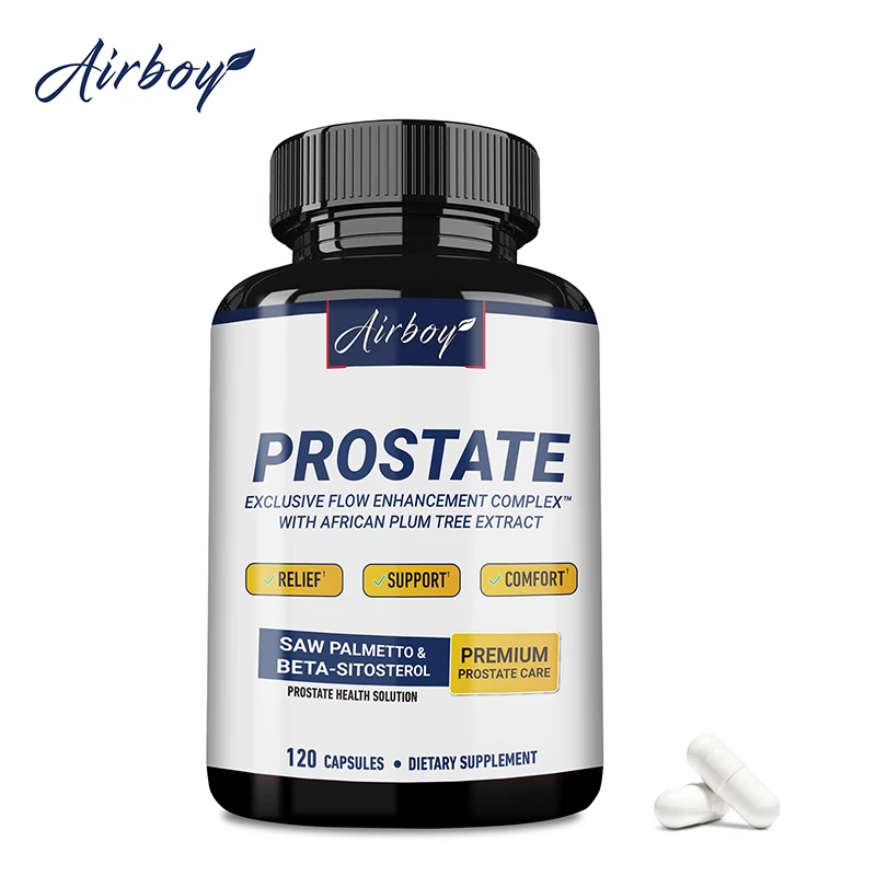 Prostate Support Capsules - with Natural Saw Palmetto - Supports Urinary Tract and Bladder Health