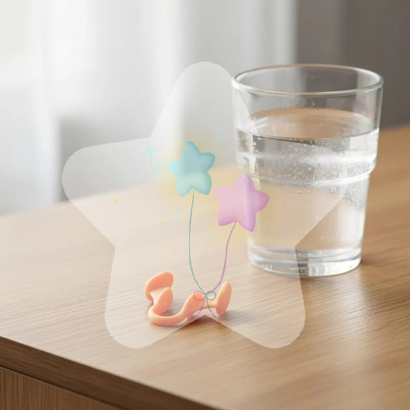 Silicone Nasal Dilators Anti-Snoring Aid Comfortable Nose Clip for Sleep Apnea 4Pcs Soft Material for Bedtime Use