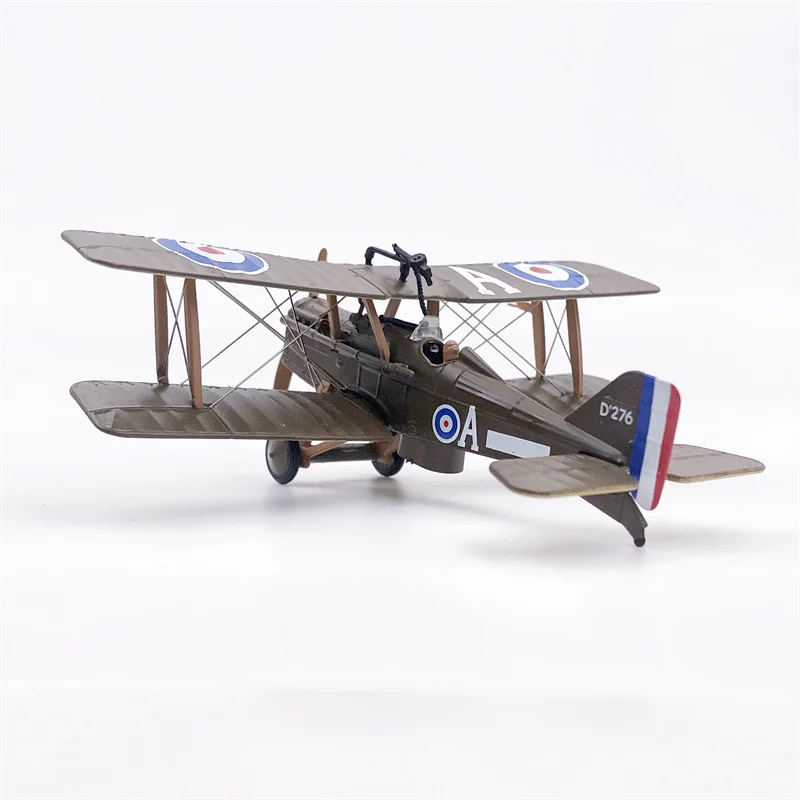 Red Baron-Jouet de modèle d'avion en métal moulé sous pression, avion de chasse à hélice, biplan Bulldog, Spade Bristol, échelle 1:72, SE.5a