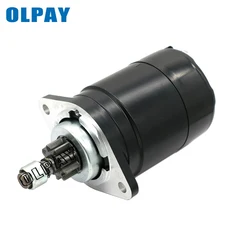 346-76010 Starter Motor 9 Tooth For Tohatsu Mercury Outboard Motor M25C M30C M40C 346-76010-0; 853805A1, 334760100M, 346760100