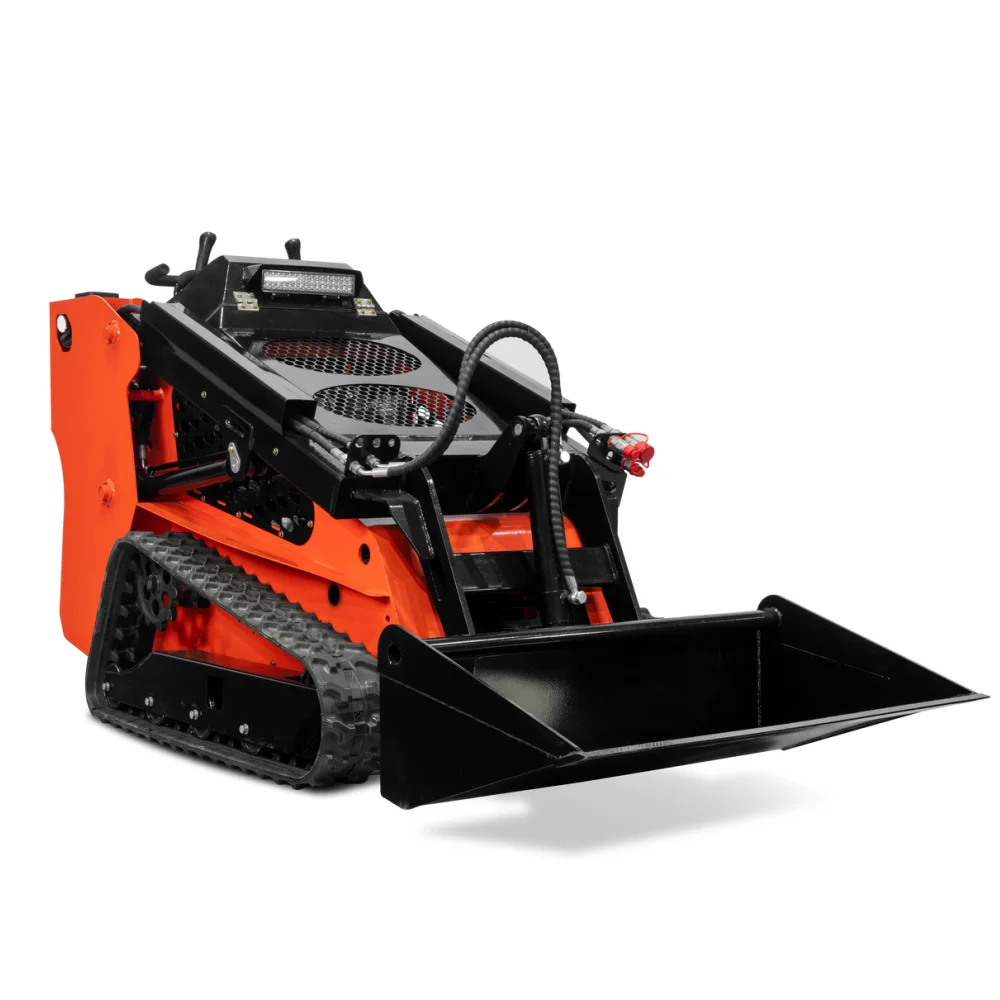 Garden Lawn Handling Track Type Skid Steer Loader Compact Track Loader with Multi Attachments for Earthmoving Job