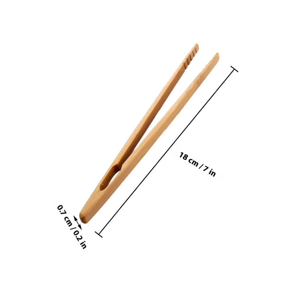 2Pcs Wooden Tweezers Bulk Set for Crafting Cooking Educational Games Kids Tongs for Fine Motor Skill Training Wooden Tweezers