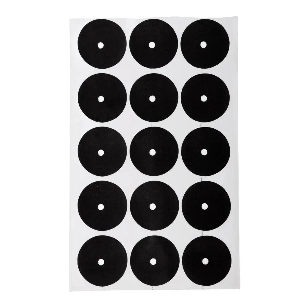 

Table Ball Point Sticker Cloth Material Black Precision Marker for Billiard Cue Training and Pool Table Protection