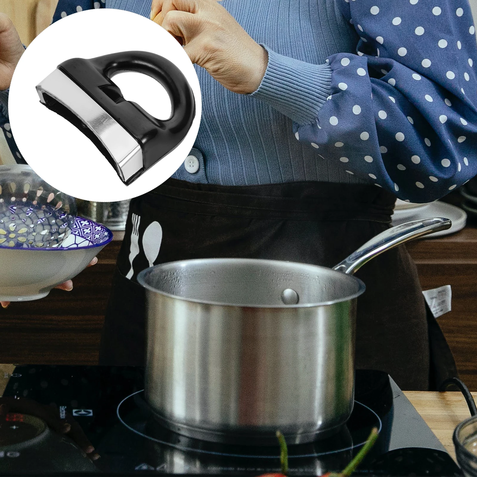 

Pressure Cooker Handle Compact Pot Side Support Anti-scald Replacement Detachable Fits Most Models Kitchen Gadgets Pan