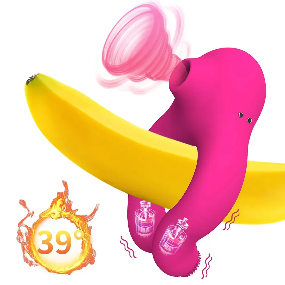 Vibrador de sucção para casal, Anel de pênis, Otário do clitóris, Anel do galo, Produtos adultos, Massageador do escroto, Brinquedos Sexuais, 10 Freqüência, Sex Shop