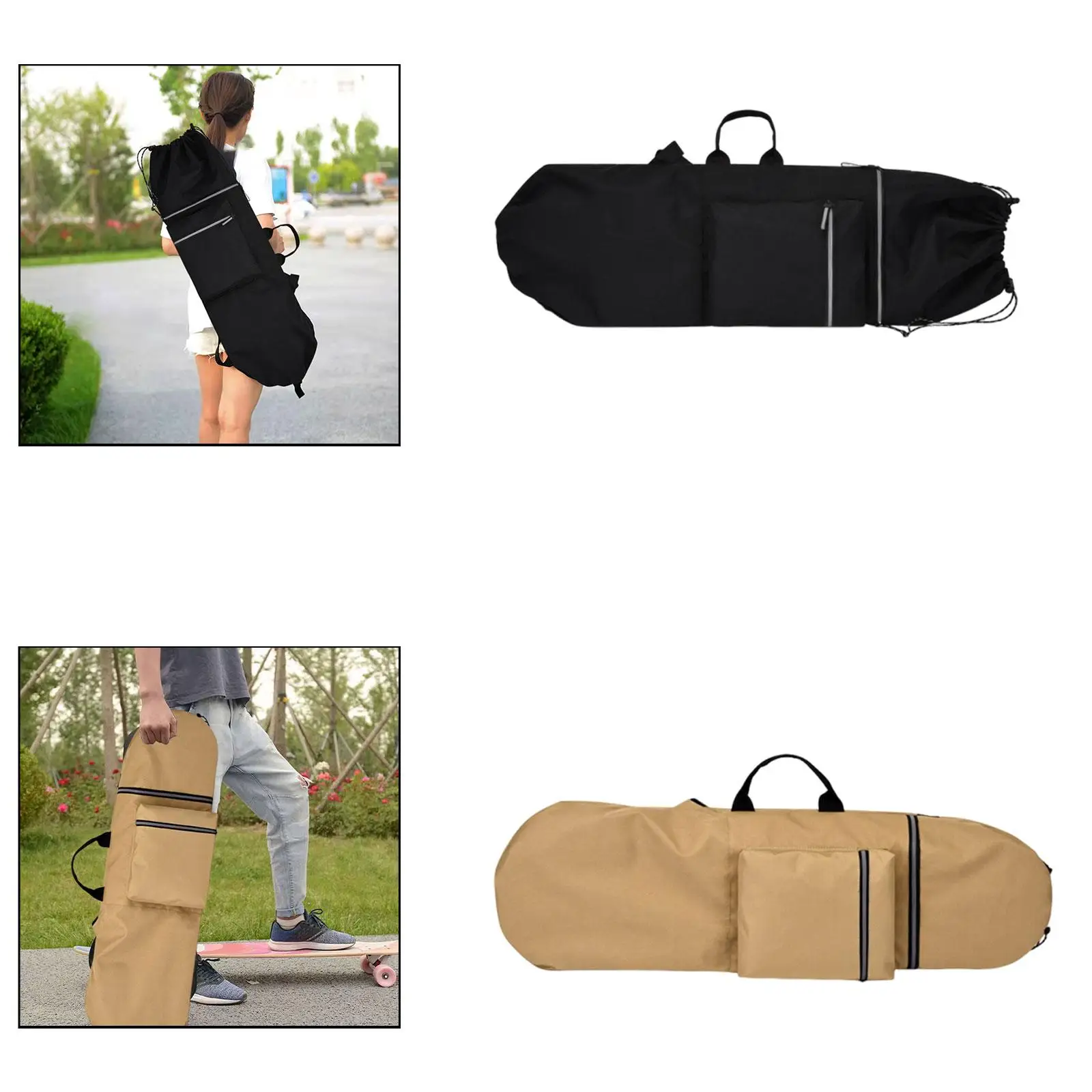 

Рюкзак для скейтборда, органайзер с ручкой, дорожные аксессуары для хранения, водонепроницаемая сумка для снаряжения для скейтбординга, сумка через плечо