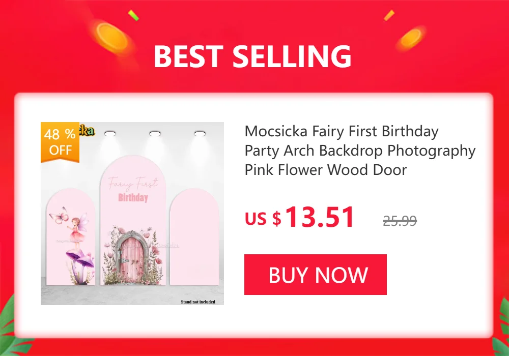 Mocsicka Cute Bee Birthday Party Arch Cover Backdrop Cartoon Honeybee Floral Honeycomb Rainbow Background Baby Show Photo Studio