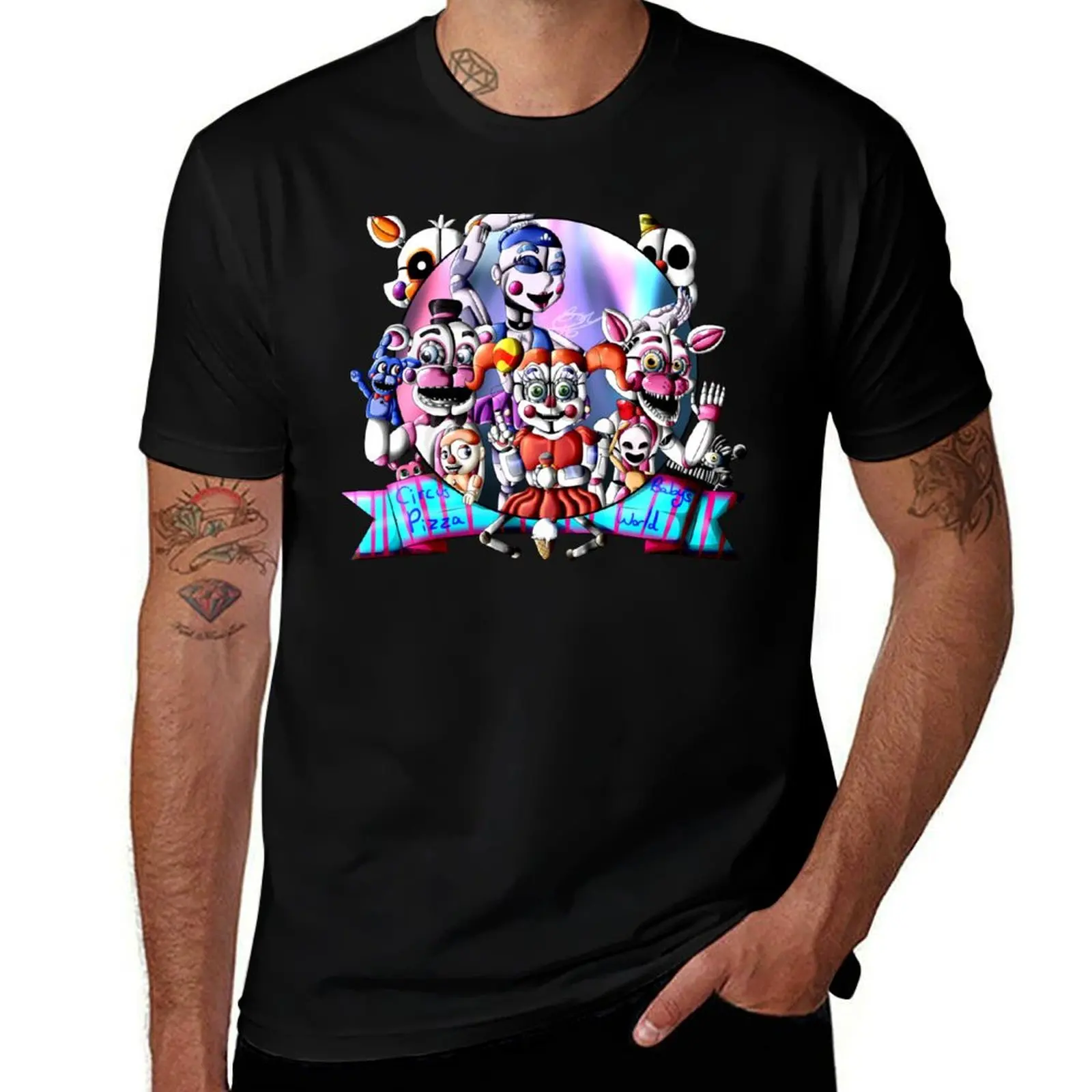 Circus Baby's T-Shirt man t shirts for men T-Shirt