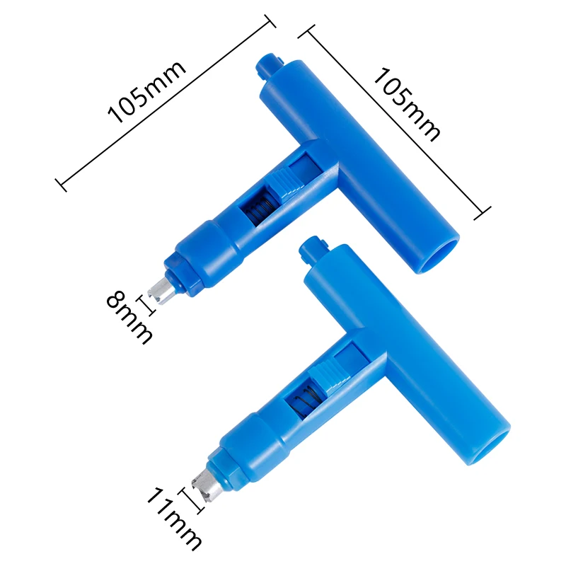 1Pc 8/10mm Hole Opener Tool PE Pipe Bypass Hole Punch Forestry Irrigation Manual Drill Bit Single Puncher Watering Garden Tool