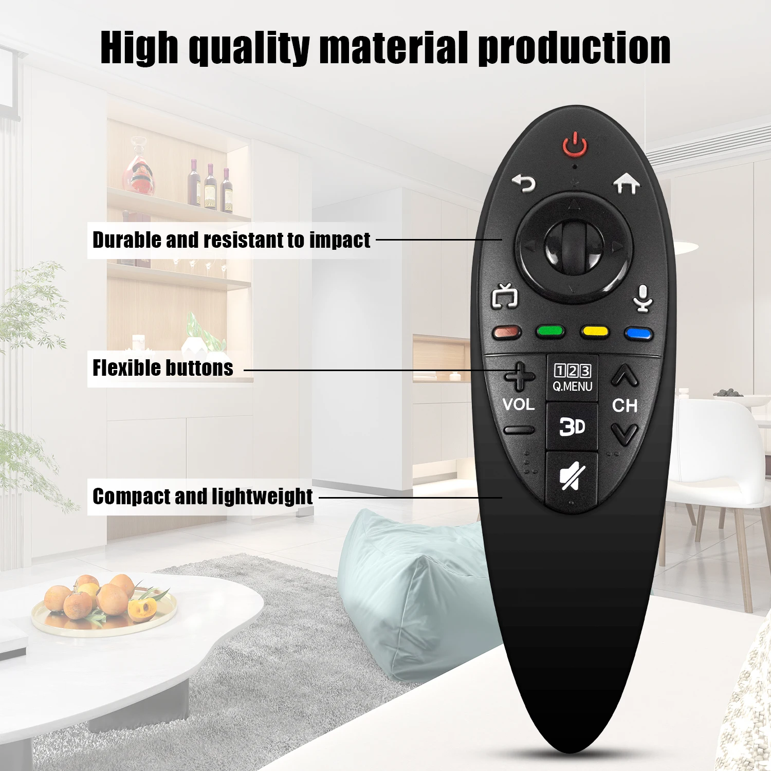 IR AN-MR500G Remote Control Replacement for lg 3D MBM63935937 Smart TV