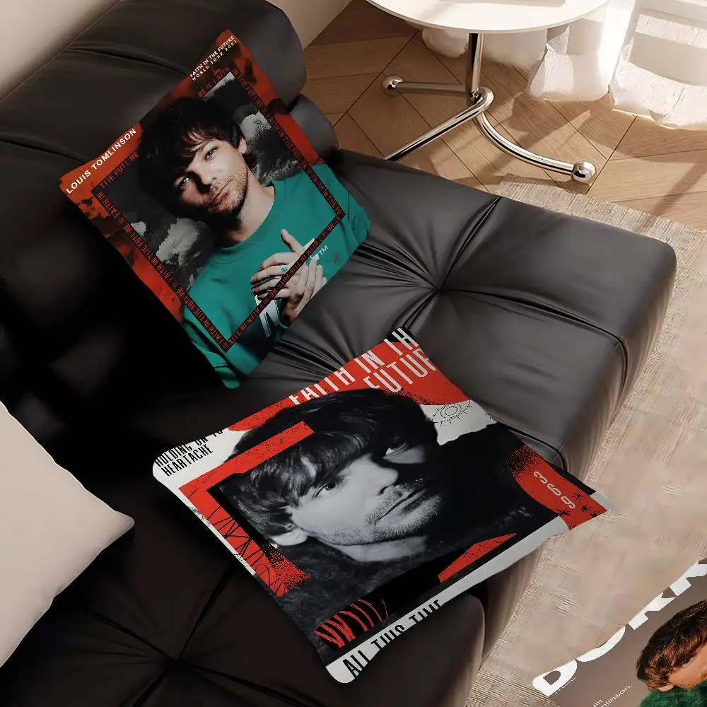 L-Louis Singer T-Tomlinsons Pillow Cover Sofa Cushion Cover Home Room Decoration Children Gift