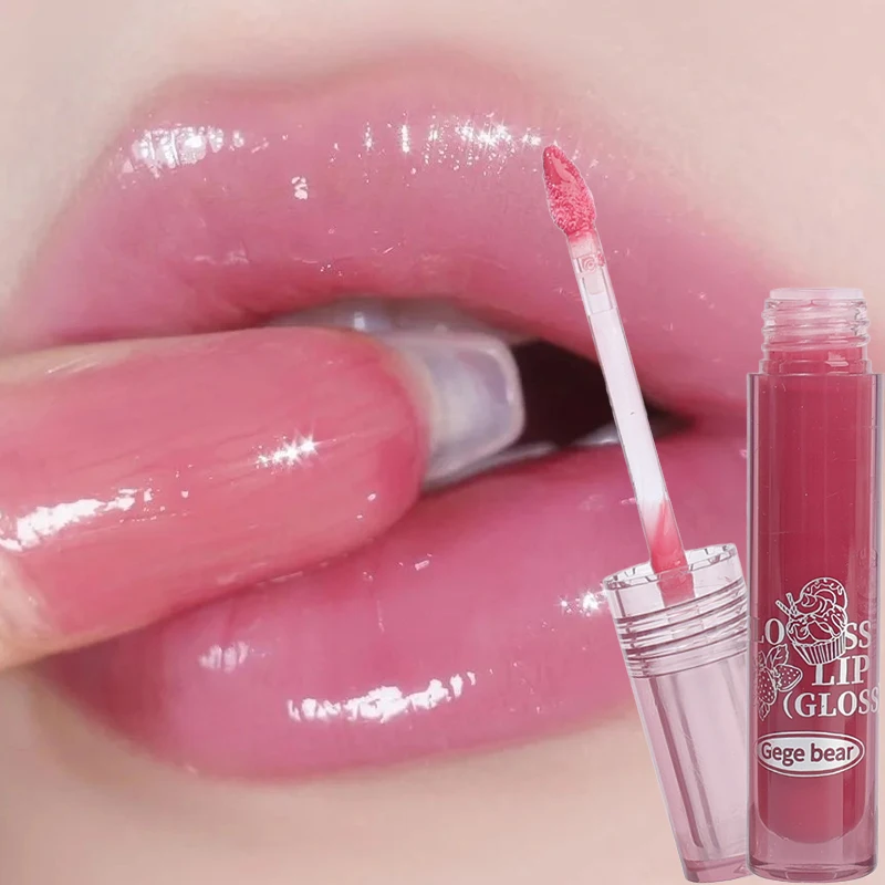 Mirror Lipstick Moisturizing Sexy Lip Plumper Lasting Shiny Lip Gloss Crystal Glossy Lip Tint Jelly Waterproof Lipglaze Cosmetic