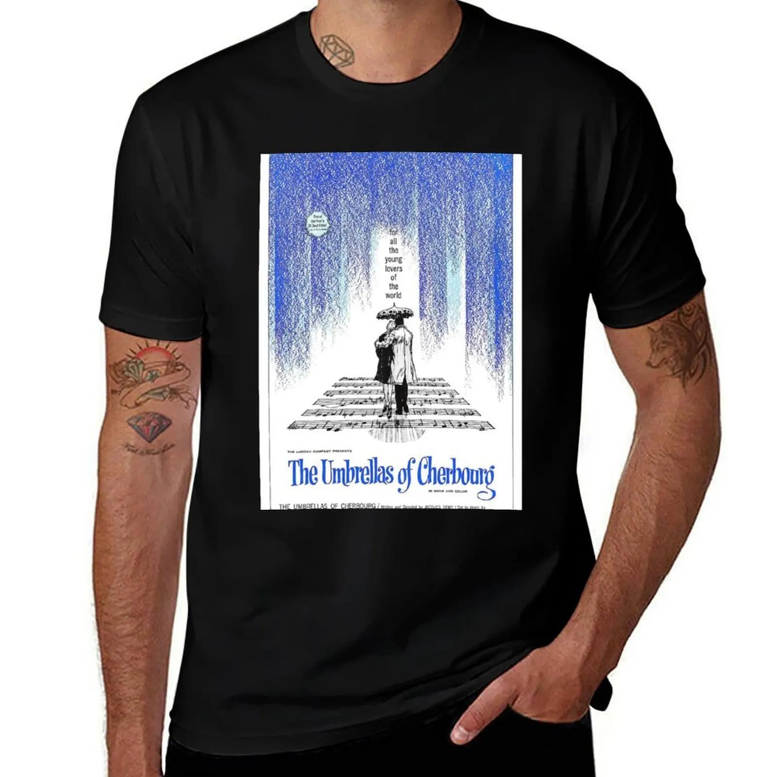 

the umbrellas of cherbourg (1964) T-Shirt for a boy plus size clothes shirts graphic tee mens cotton t shirts